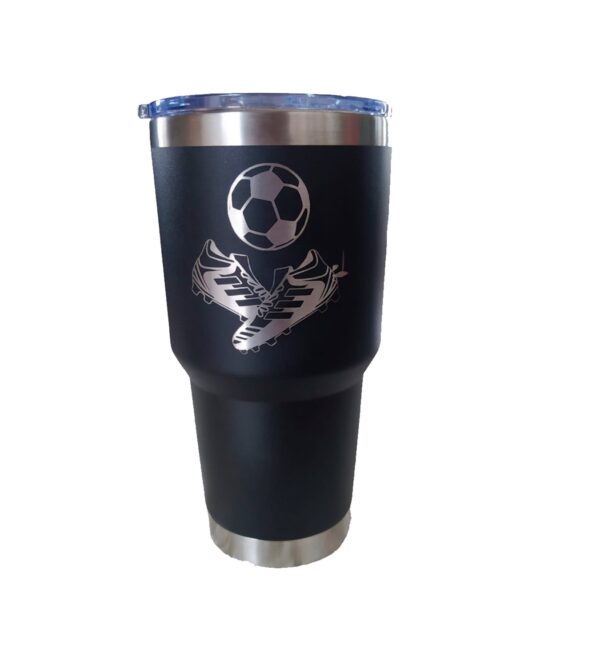 Tumbler térmico acero inox. 30 oz negro - Image 2