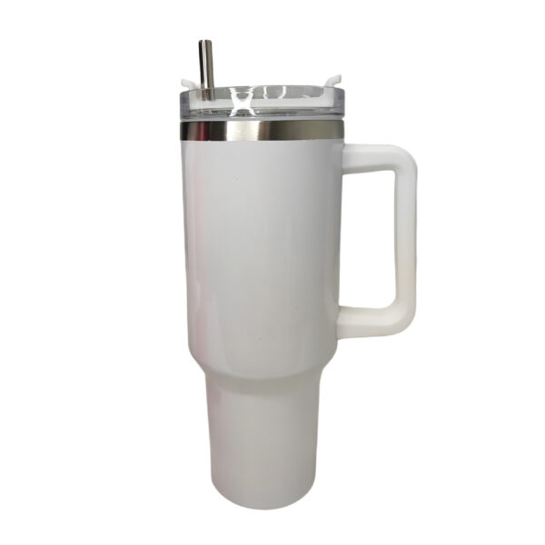 Tumbler térmico blanco acero inox. 40 onzas - Image 2